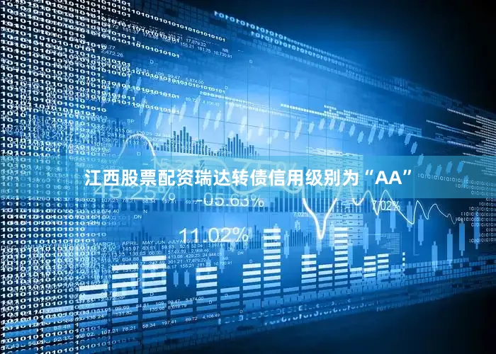 江西股票配资瑞达转债信用级别为“AA”